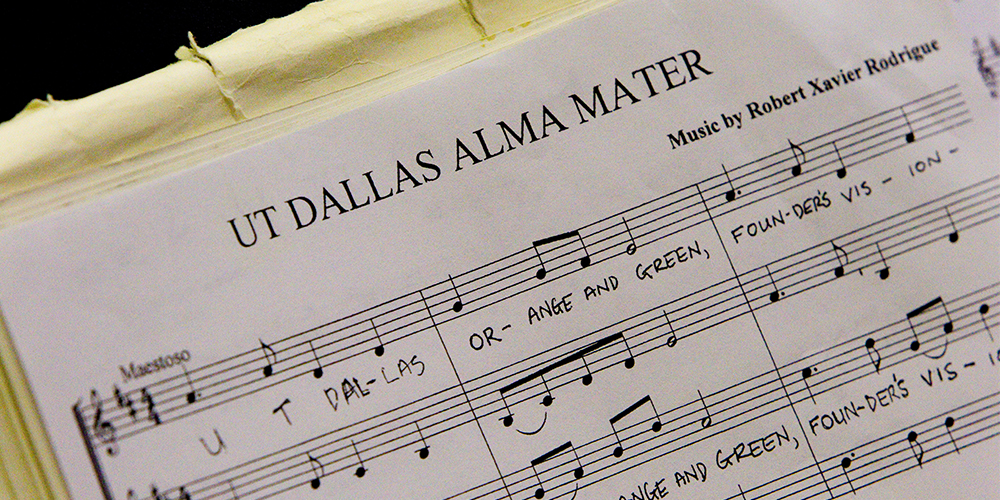 Behind the Lyrics: UTD Alma Mater