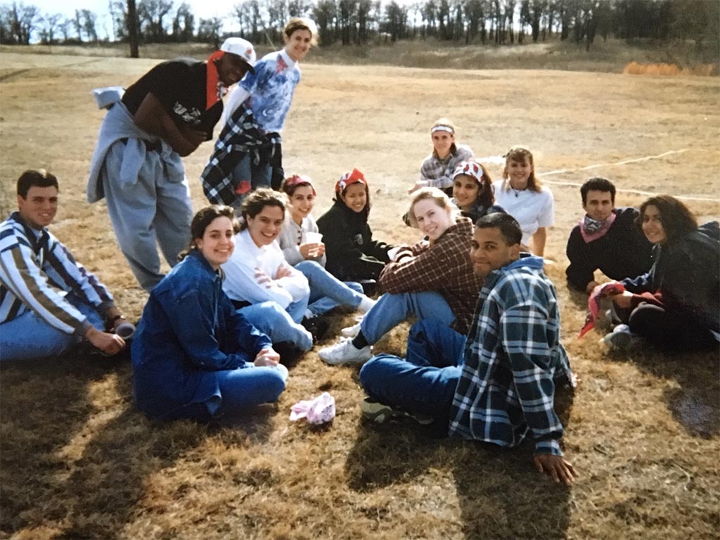 Shelly Ahlemeier with friends