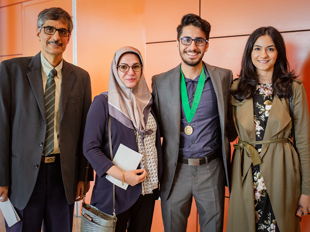 Photo of Mehrdad Nourani, Mina Nourani, Alireza Nourani and Sara Nourani